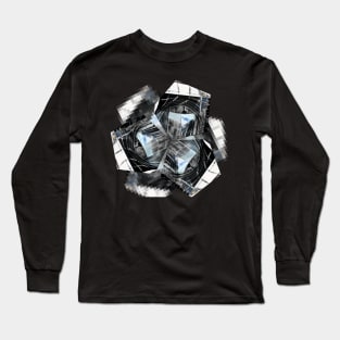 Pixels in patterns Long Sleeve T-Shirt